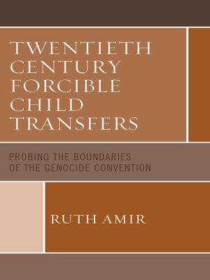 cover image of Twentieth Century Forcible Child Transfers